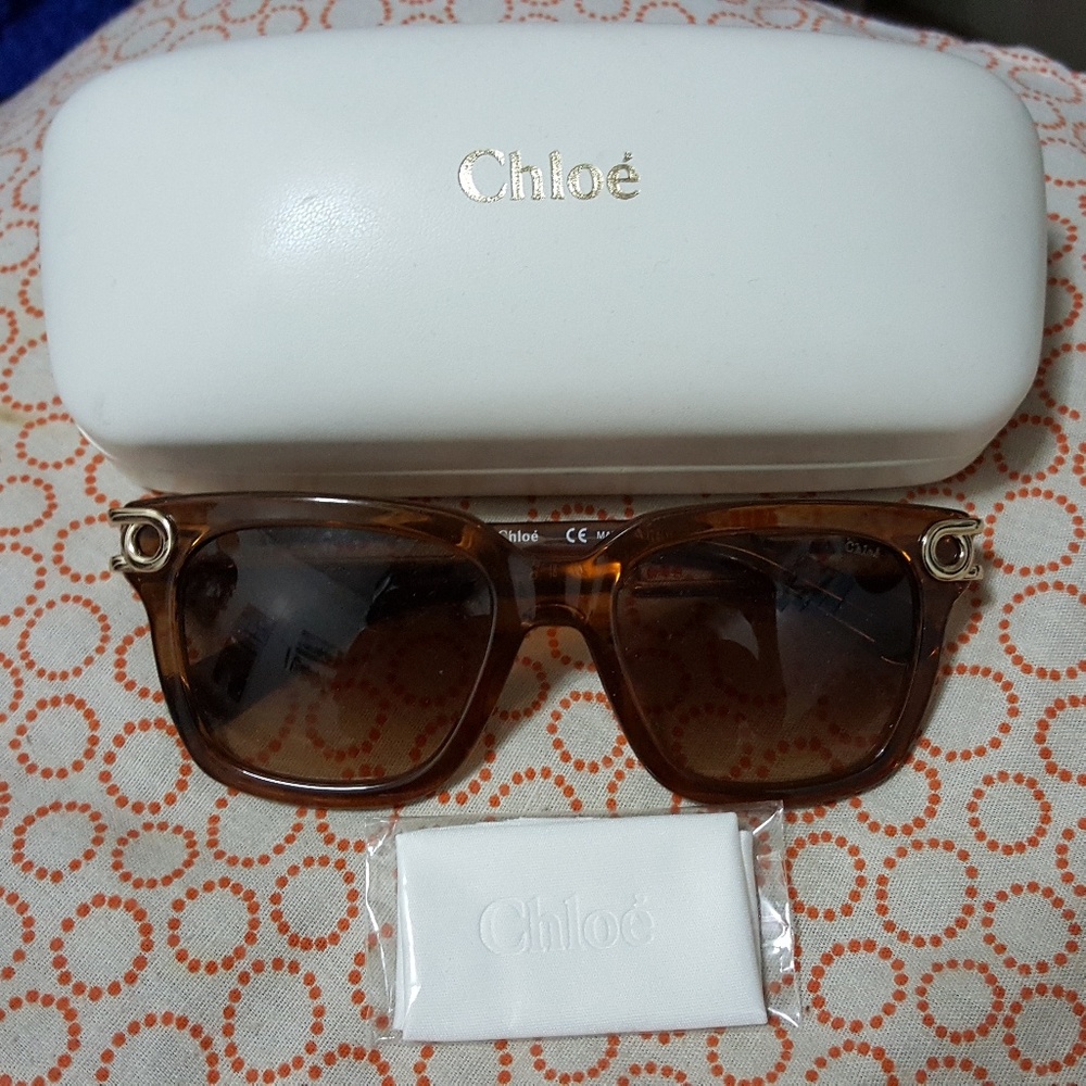 Chloe Brown sunglasses